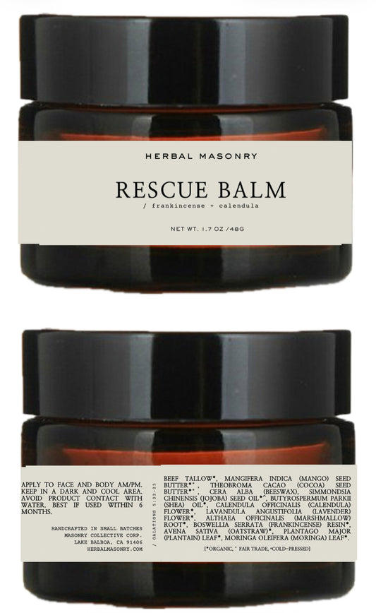 RESCUE BALM - frankincense + calendula