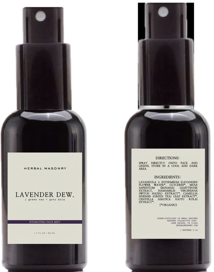 LAVENDER DEW - green tea + gotu kola